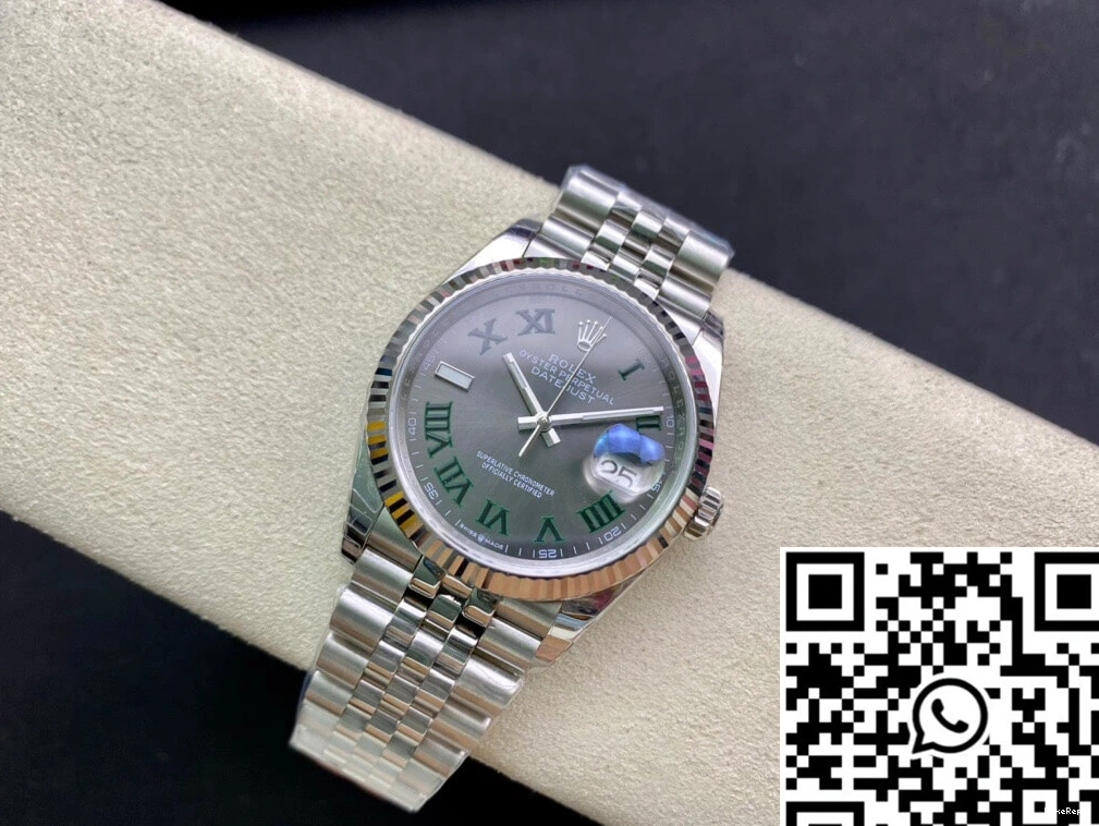 Datejust Factory Dial 36MM Grey Rolex M126234-0045 EW 1105